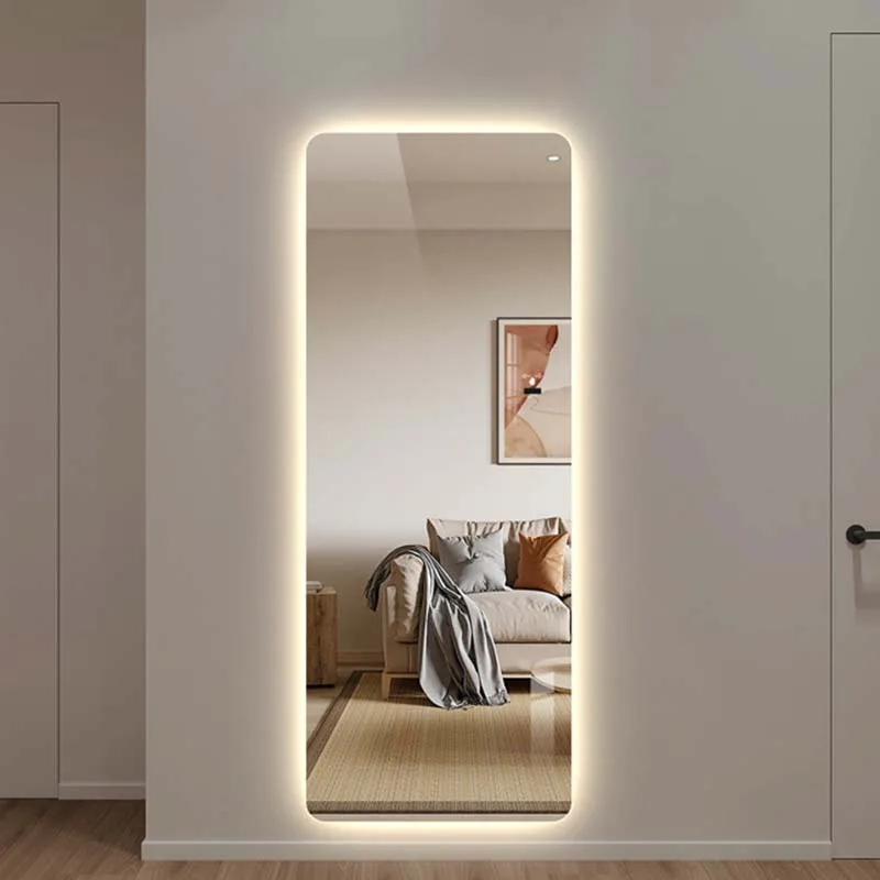 Espelho Retangular com Luz LED – 50x160 cm