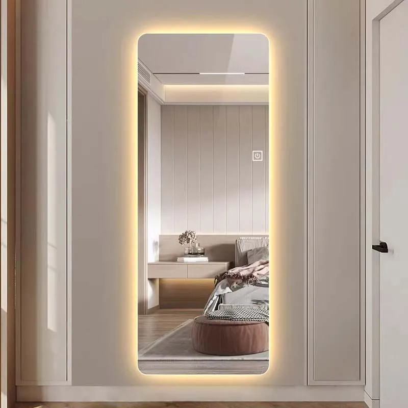 Espelho Retangular com Luz LED – 50x160 cm