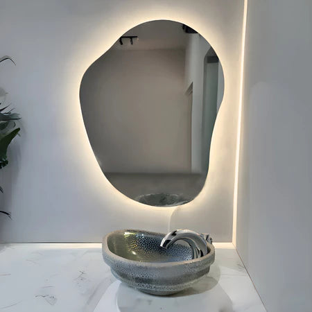 Espelho LED Orgânico | 75 x 58 cm — LIQUIDAÇÃO