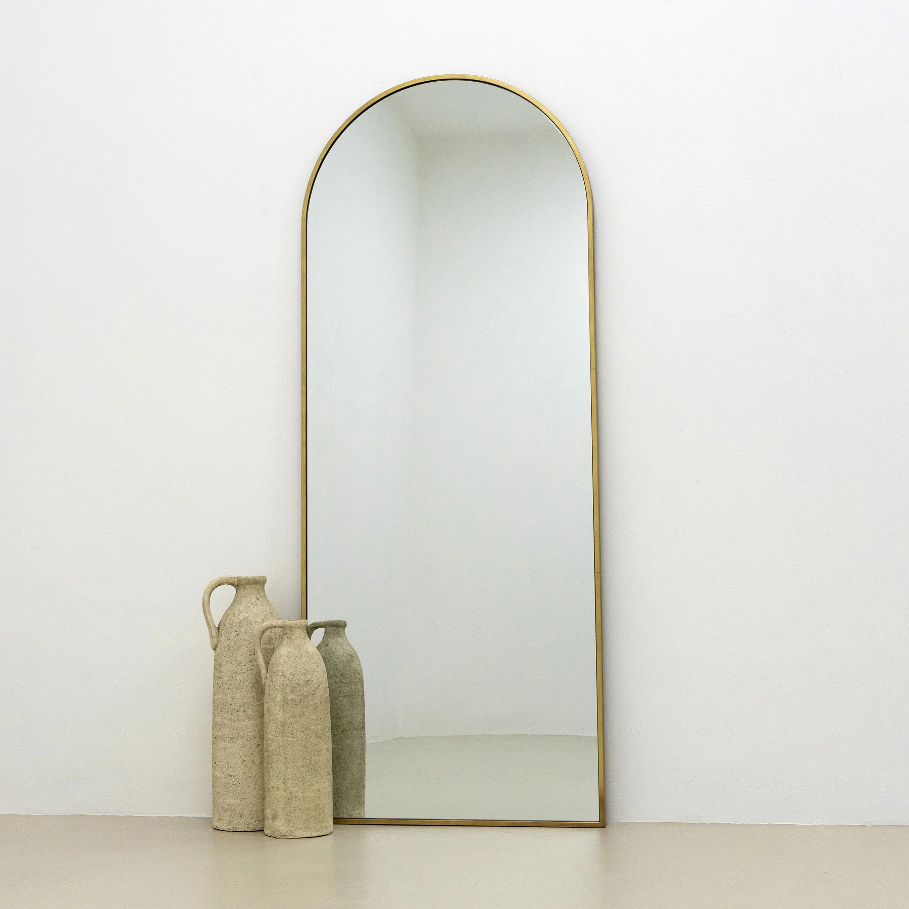 Espelho Pinterest Moderno com Moldura Dourada 160 cm x 60 cm – Liquidação